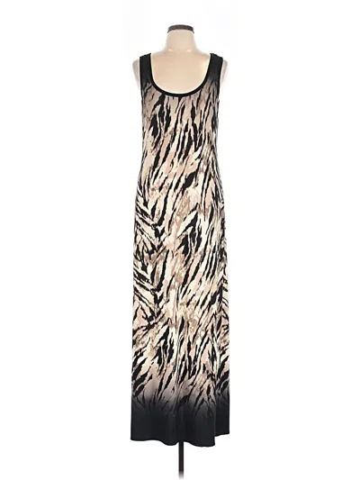 Pre-owned Roz & Ali Casual Dress In Black