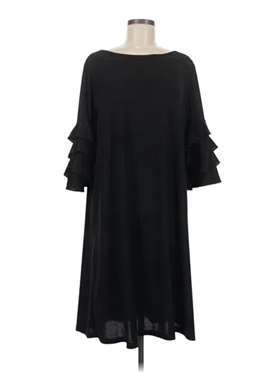 Pre-owned Roz & Ali Casual Dress In Black