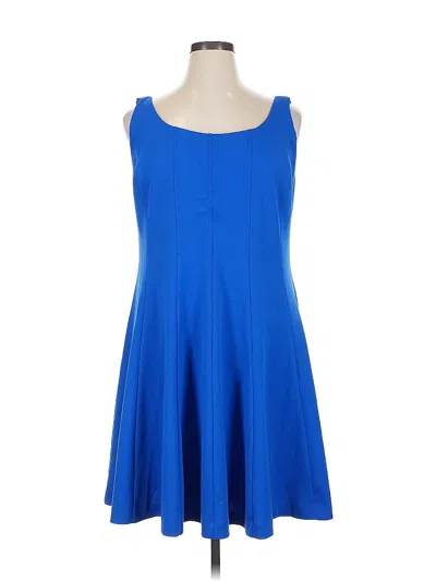 Pre-owned Roz & Ali Casual Dress In Blue