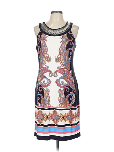 Pre-owned Roz & Ali Casual Dress In Blue