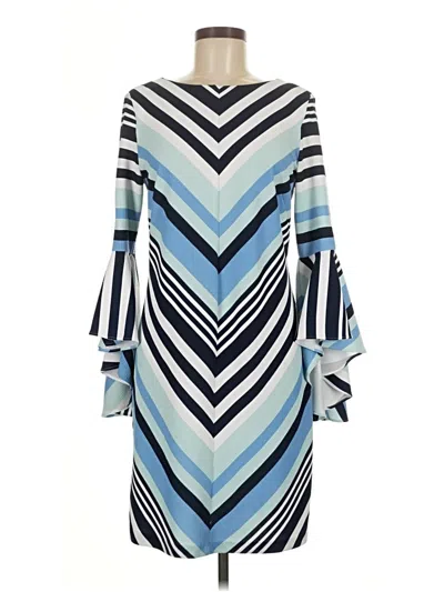 Pre-owned Roz & Ali Casual Dress In Blue