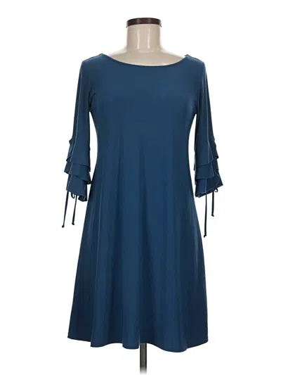 Pre-owned Roz & Ali Casual Dress In Blue