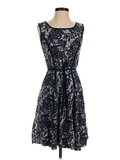 Pre-owned Roz & Ali Casual Dress In Blue
