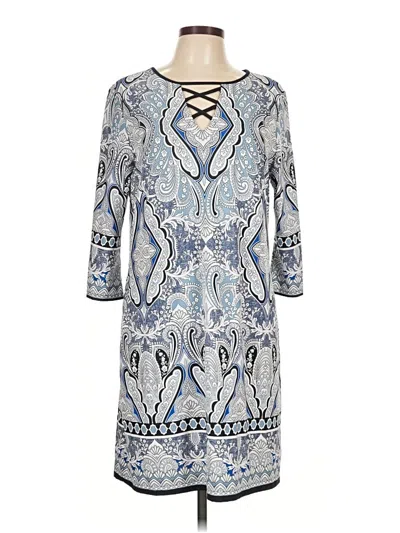 Pre-owned Roz & Ali Casual Dress In Blue