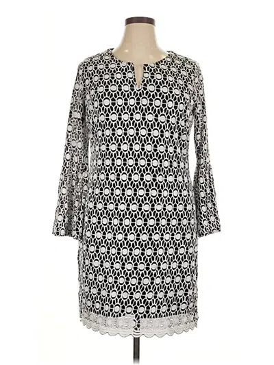 Pre-owned Roz & Ali Casual Dress In Gray