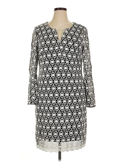 Pre-owned Roz & Ali Casual Dress In Gray