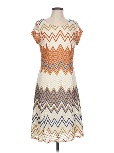 Pre-owned Roz & Ali Casual Dress In Orange
