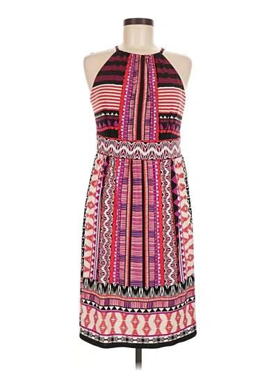 Pre-owned Roz & Ali Casual Dress In Pink