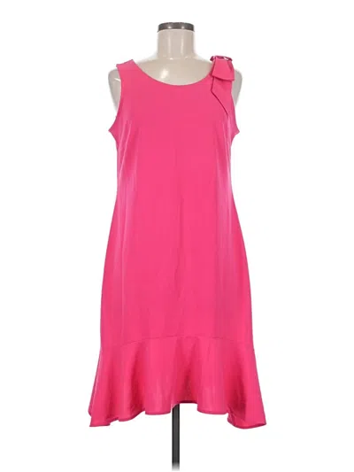 Pre-owned Roz & Ali Casual Dress In Pink