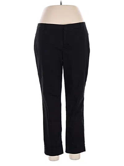 Pre-owned Roz & Ali Casual Pants In Black