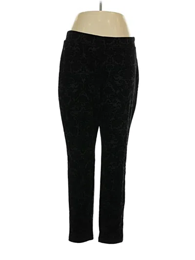 Pre-owned Roz & Ali Casual Pants In Black