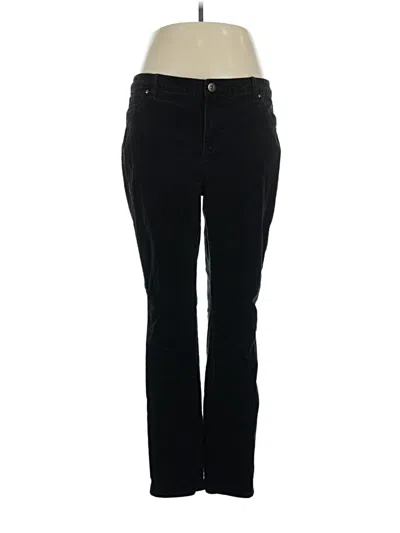 Pre-owned Roz & Ali Casual Pants In Black