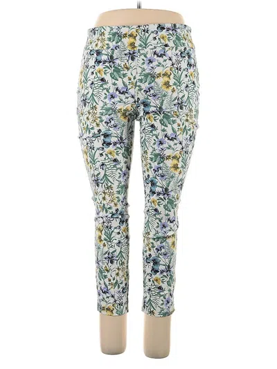 Pre-owned Roz & Ali Casual Pants In Blue