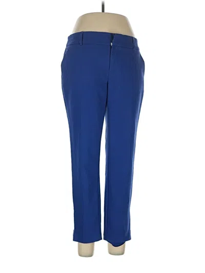 Pre-owned Roz & Ali Casual Pants In Blue