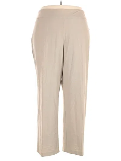 Pre-owned Roz & Ali Casual Pants In Brown