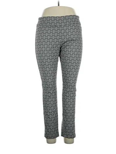 Pre-owned Roz & Ali Casual Pants In Gray