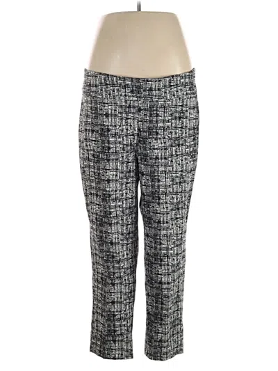 Pre-owned Roz & Ali Casual Pants In Gray