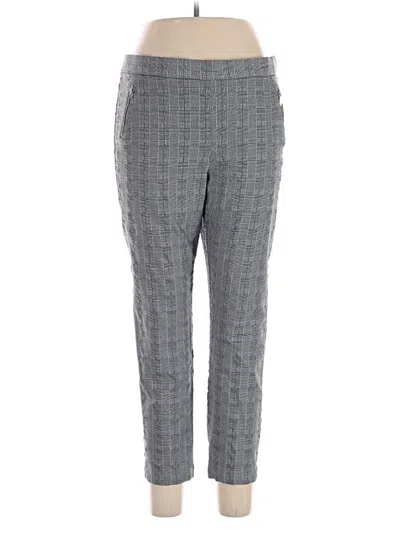 Pre-owned Roz & Ali Casual Pants In Gray
