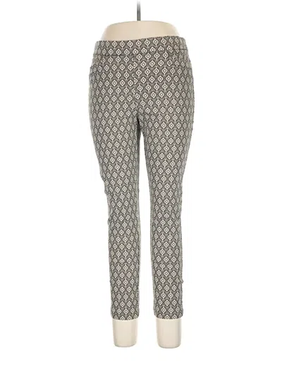 Pre-owned Roz & Ali Casual Pants In Gray