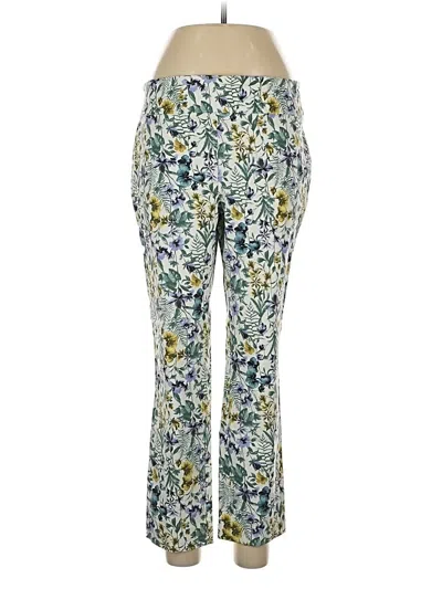 Pre-owned Roz & Ali Casual Pants In Green