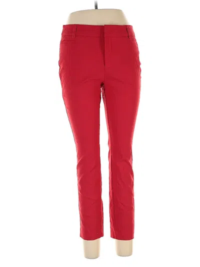 Pre-owned Roz & Ali Casual Pants In Red