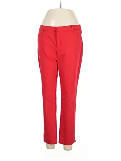 Pre-owned Roz & Ali Casual Pants In Red