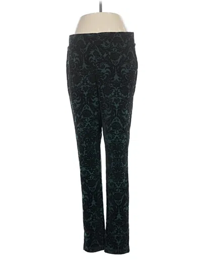 Pre-owned Roz & Ali Casual Pants In Teal