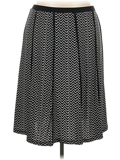 Pre-owned Roz & Ali Casual Skirt In Black