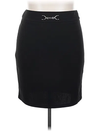 Pre-owned Roz & Ali Casual Skirt In Black