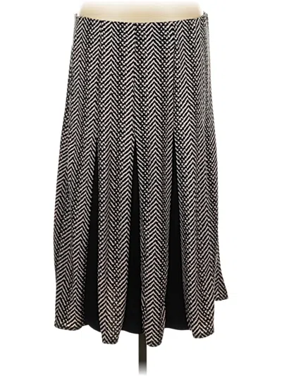 Pre-owned Roz & Ali Casual Skirt In Black