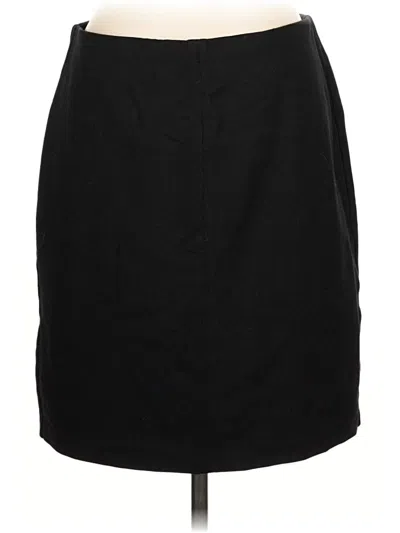 Pre-owned Roz & Ali Casual Skirt In Black