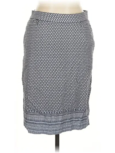 Pre-owned Roz & Ali Casual Skirt In Blue