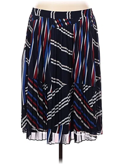 Pre-owned Roz & Ali Casual Skirt In Blue