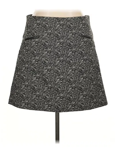 Pre-owned Roz & Ali Casual Skirt In Gray
