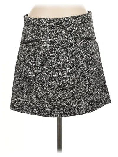 Pre-owned Roz & Ali Casual Skirt In Gray