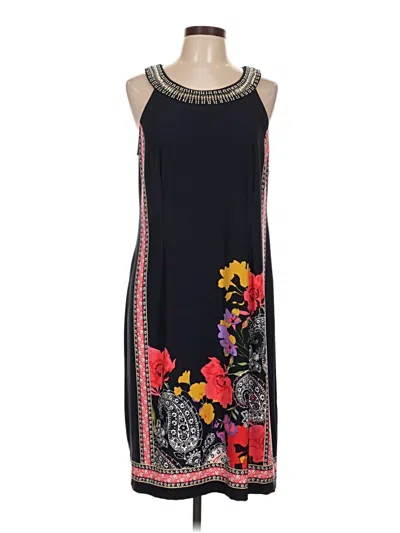 Pre-owned Roz & Ali Cocktail Dress In Black
