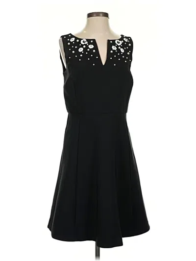 Pre-owned Roz & Ali Cocktail Dress In Black