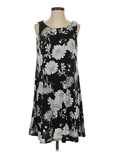 Pre-owned Roz & Ali Cocktail Dress In Black