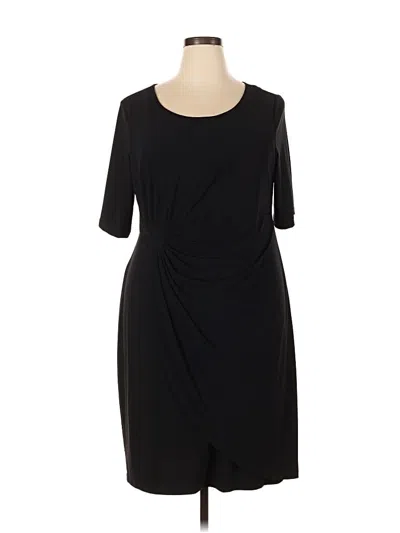 Pre-owned Roz & Ali Cocktail Dress In Black