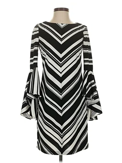 Pre-owned Roz & Ali Cocktail Dress In Black