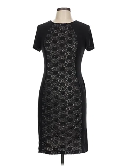 Pre-owned Roz & Ali Cocktail Dress In Black