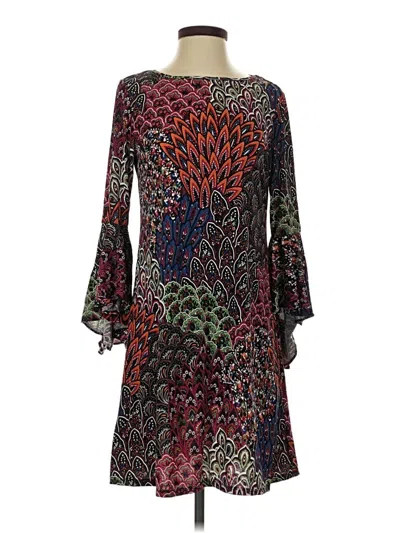 Pre-owned Roz & Ali Cocktail Dress In Black
