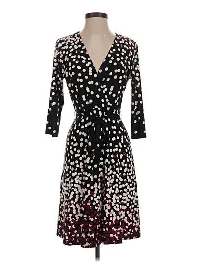 Pre-owned Roz & Ali Cocktail Dress In Black