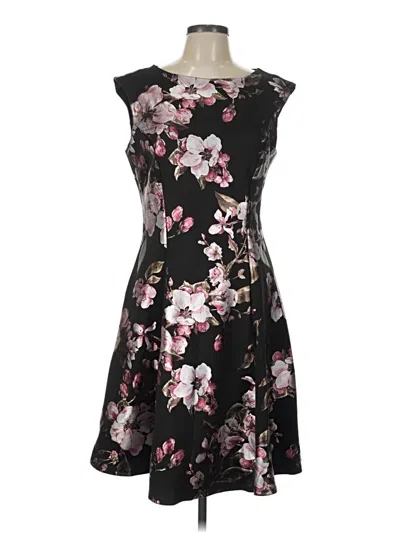 Pre-owned Roz & Ali Cocktail Dress In Black