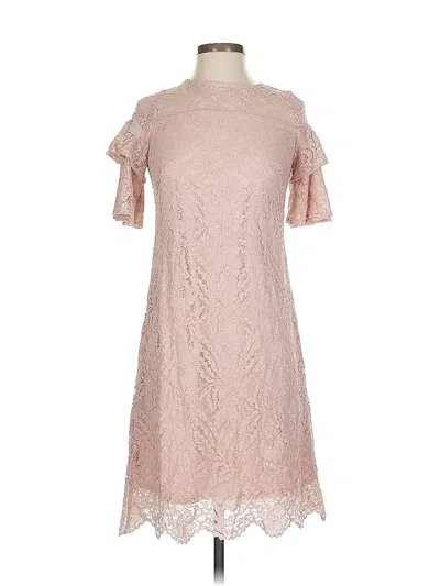 Pre-owned Roz & Ali Cocktail Dress In Pink