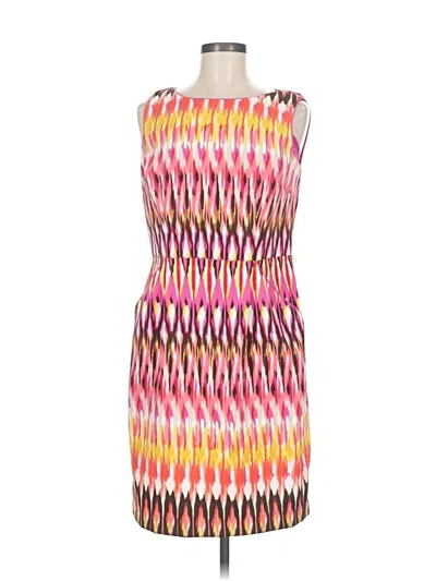 Pre-owned Roz & Ali Cocktail Dress In Pink