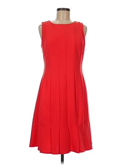 Pre-owned Roz & Ali Cocktail Dress In Red