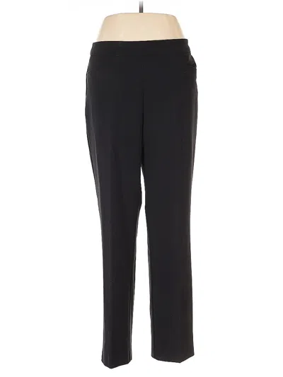 Pre-owned Roz & Ali Dress Pants In Black