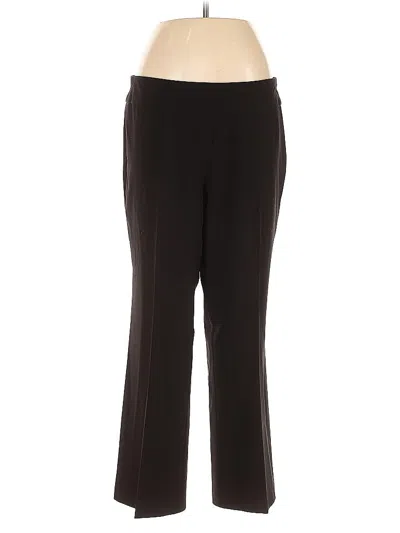 Pre-owned Roz & Ali Dress Pants In Black
