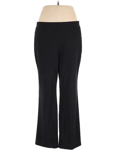 Pre-owned Roz & Ali Dress Pants In Black